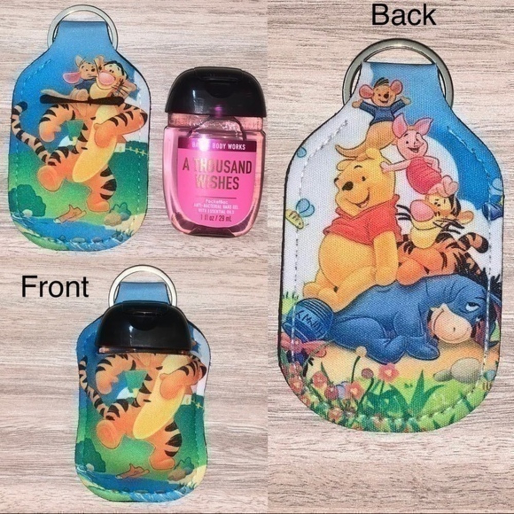 Disney Winnie the Pooh & Friends Hand sanitizer holder new